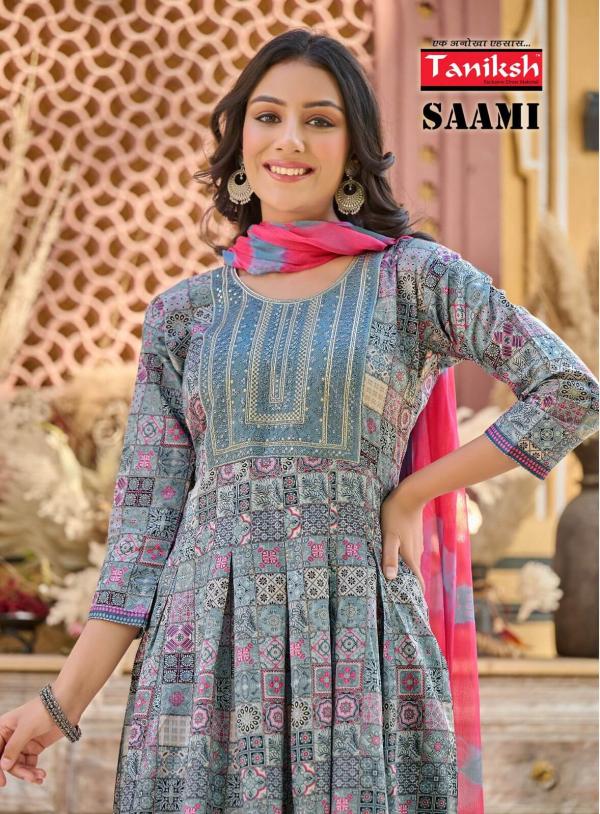 Taniksh Saami Vol 2 Designer Kurti With Bottom Dupatta Collection