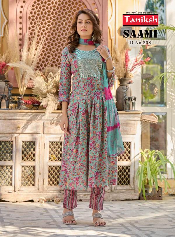 Taniksh Saami Vol 2 Designer Kurti With Bottom Dupatta Collection