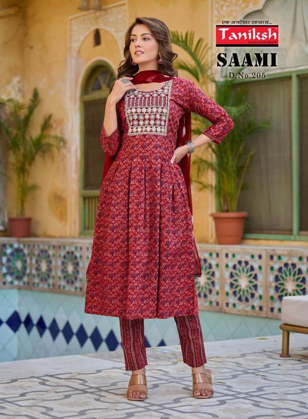 Taniksh Saami Vol 2 Designer Kurti With Bottom Dupatta Collection