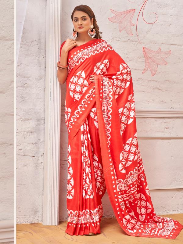 Apple Hit Of Koko Designer Printed Sola Silk Saree Collection