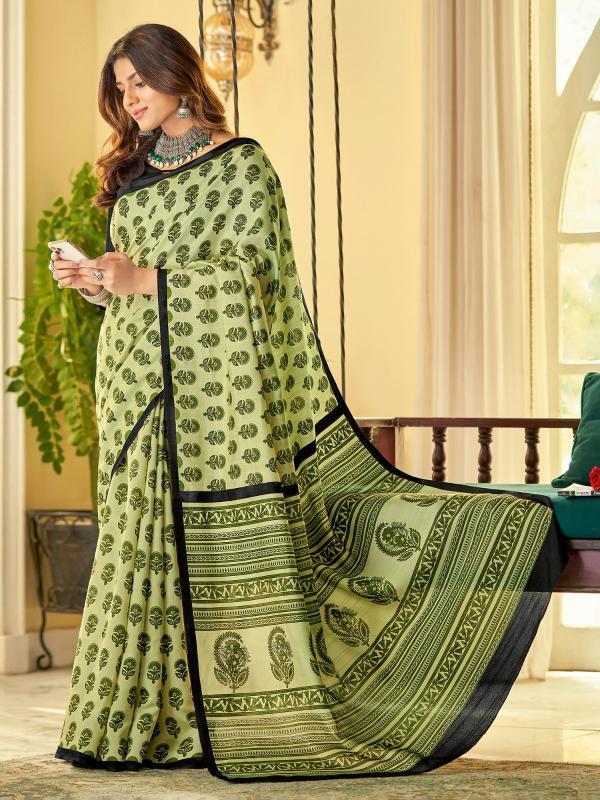 Apple Womniya Vol 21 Printed Designer Bhagalpuri Silk Saree Collection