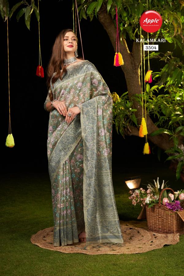 Kalamkari Vol 35 Designer Dola Silk Saree Collection