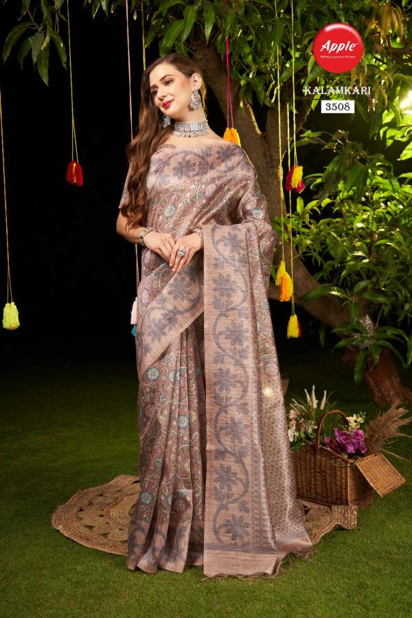 Kalamkari Vol 35 Designer Dola Silk Saree Collection