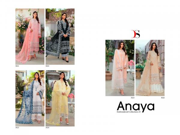 Deepsy Anaya Embroidered Collection 23 Fancy Designer Pakistani Suit