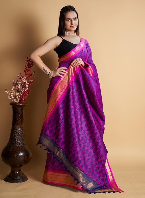 Maahi 87 Fancy Occasional Designer Banarasi Silk Saree Collection
