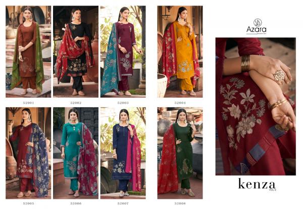 Radhika Azara Kenza Vol 9 Fancy Cotton Dress Material Collection