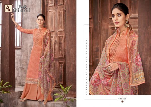 alok suit mistii cotton decent embroidery look salwar suit catalog
