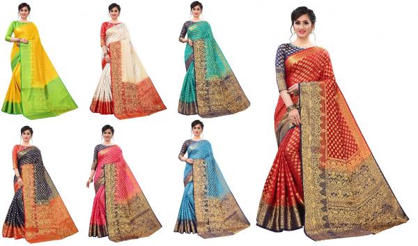 Macazo Balaton Aariya Fancy Designer Soft Silk Saree Collection