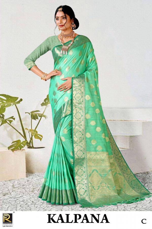Ronisha Kalpana Exclusive New Banarasi Silk Saree Collection 