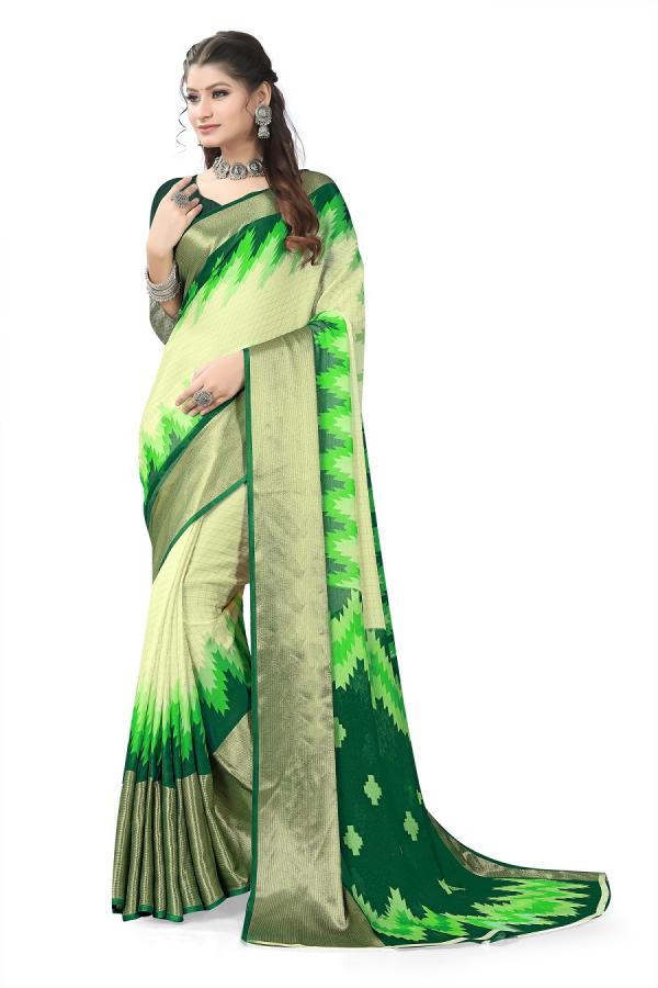 Monalisha 105 New Casual Wear Fancy Chiffon Saree Collction