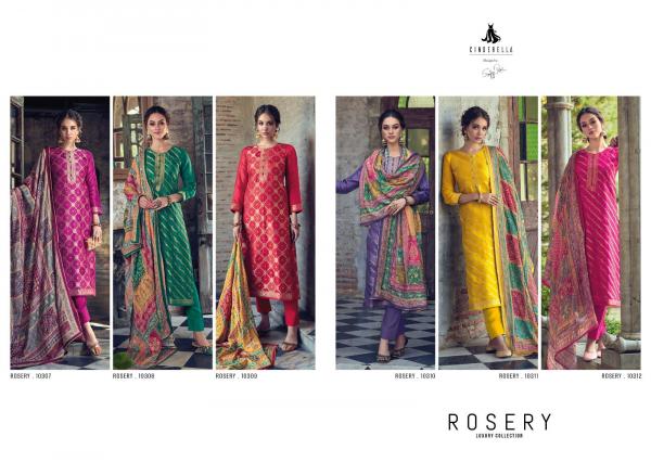 Cinderella Rosery Exclusive Silk Designer Salwar Suit Collection