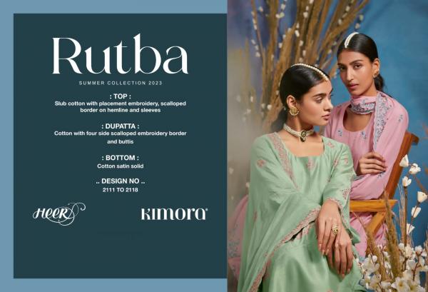 Kimora Heer Rutba Traditional Designer Salwar Suit Collection