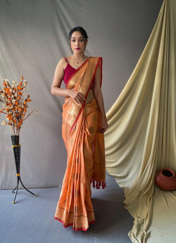 Kasturi Beautiful Designer Fancy Cotton Exclusive Designer Saree Collection