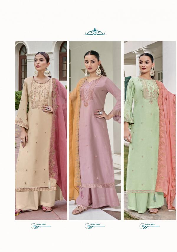 Zsm Nikhaar Fancy Cotton silk Designer Salwar Suit Collection