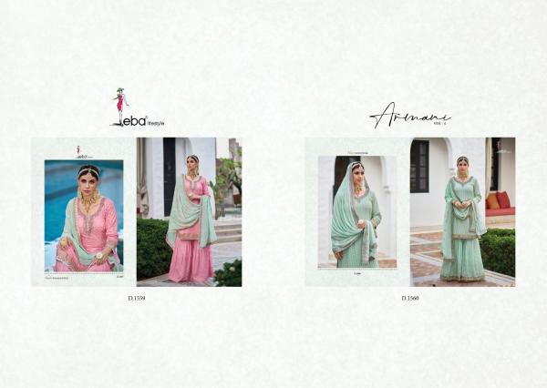 Eba Armani Vol 4 Festive New Georgette Designer Salwar Suit Collection