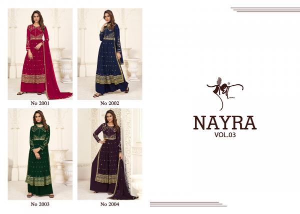 Radha Nayra Vol 3 Festive Georgette Designer Salwar Suit Collection