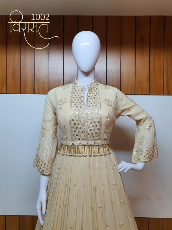 Virasat Mahek Styles New Designer Readymade Gown Collection