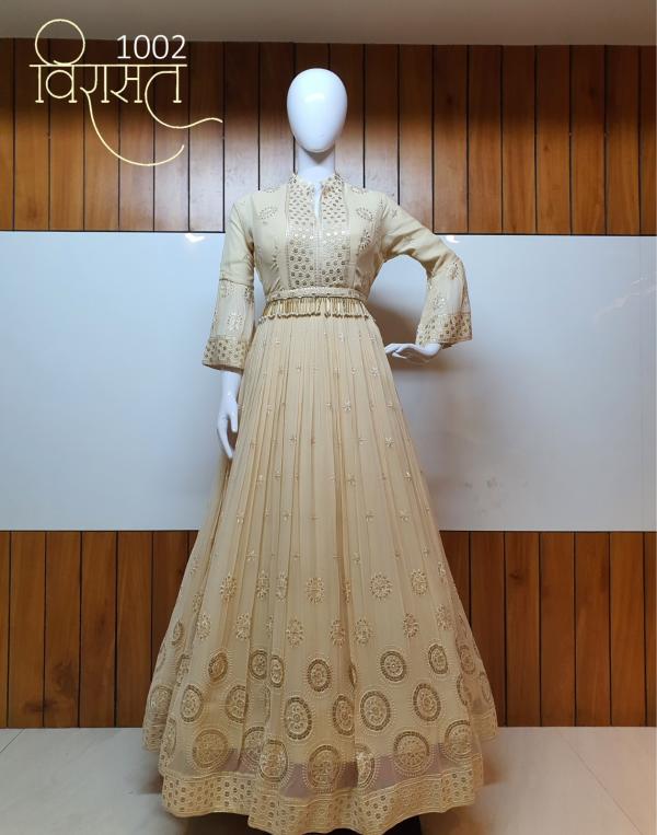 Virasat Mahek Styles New Designer Readymade Gown Collection