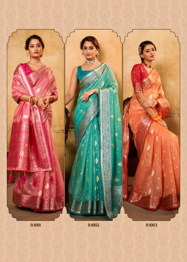 Rajpath Petals Banarasi Silk Traditional Tissue Saree Collection