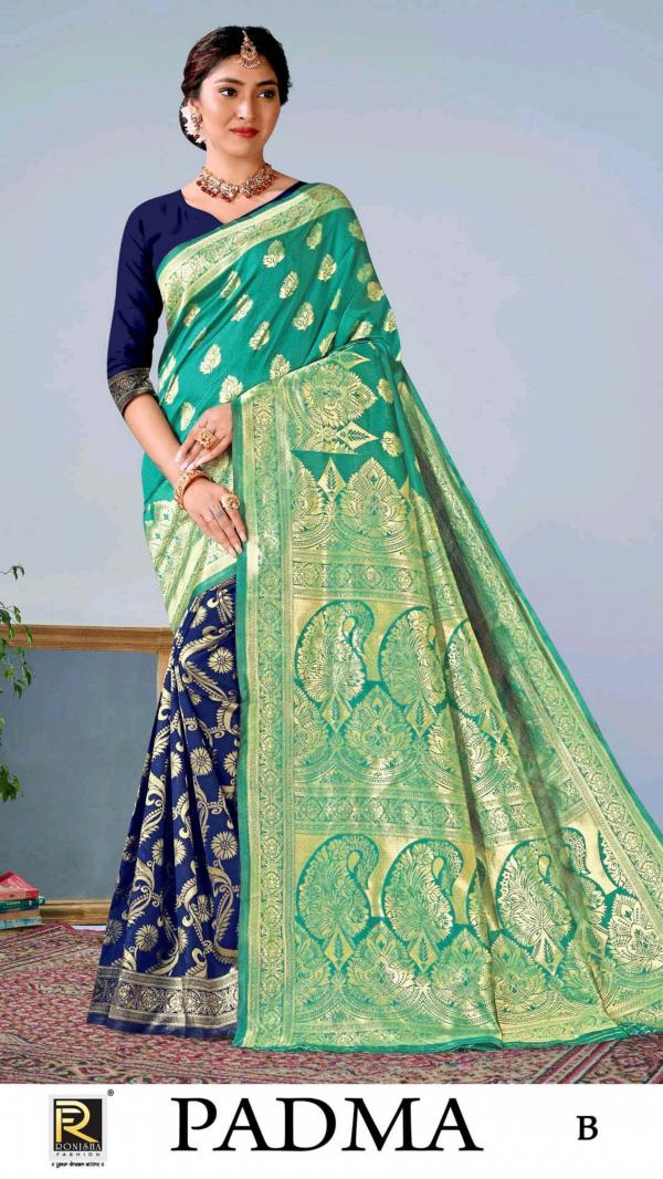 Ronisha Padma Casual New Silk Designer Saree Collection 