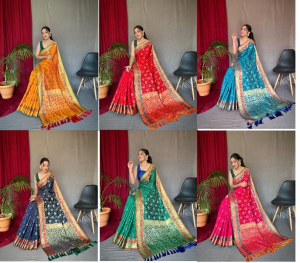 Katchhi Patola Designer Silk exclusive designer Saree Collection