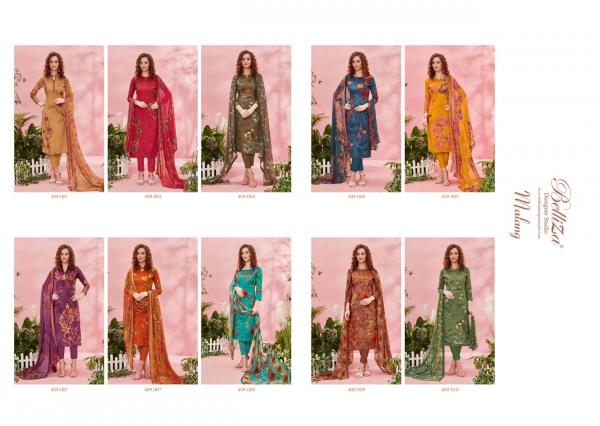 Belliza Malang Rayon  Printed Designer Dress Material Collection