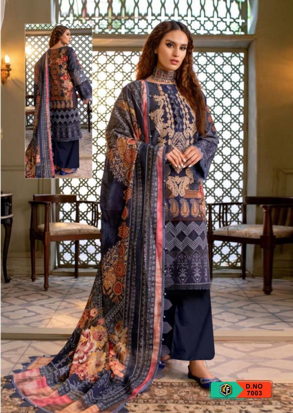 Keval Sobia Nazir Luxury Vol 7 Cotton Designer Dress Material Collection