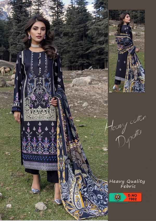 Keval Sobia Nazir Luxury Vol 7 Cotton Designer Dress Material Collection