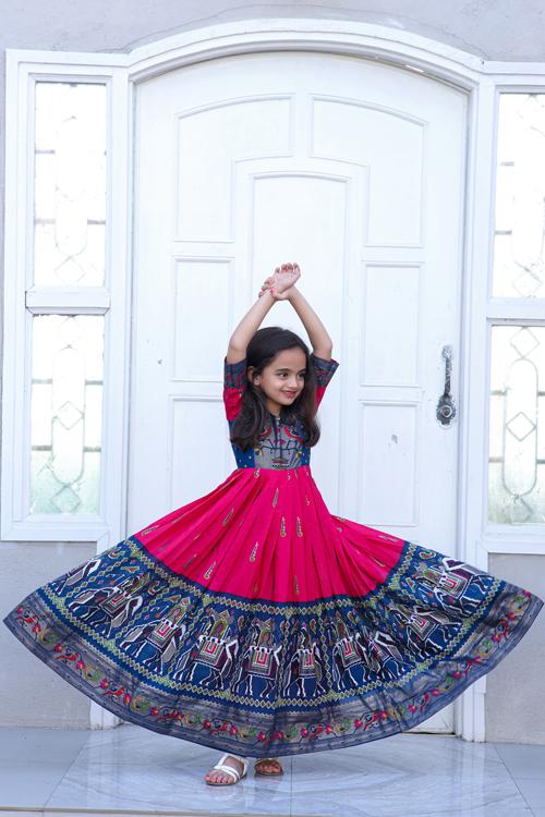 Elia Vol 1 Designer Silk Fancy Kids Gown Collection