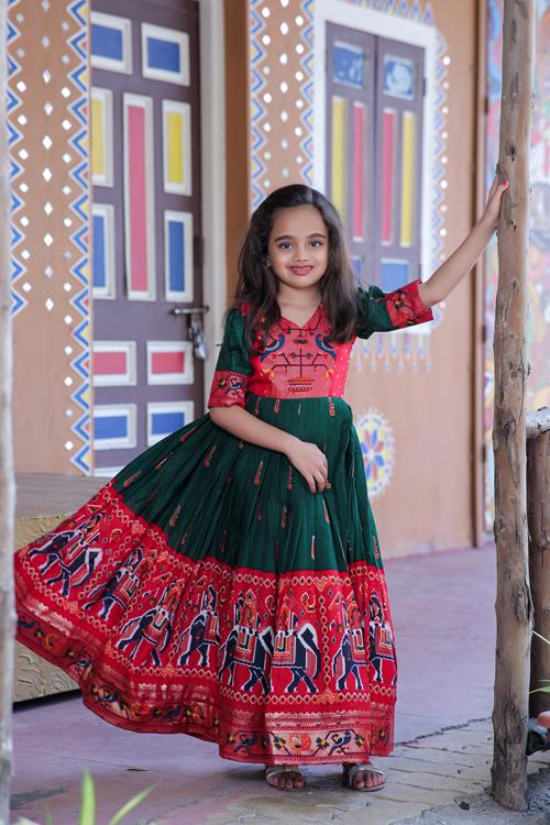 Elia Vol 1 Designer Silk Fancy Kids Gown Collection