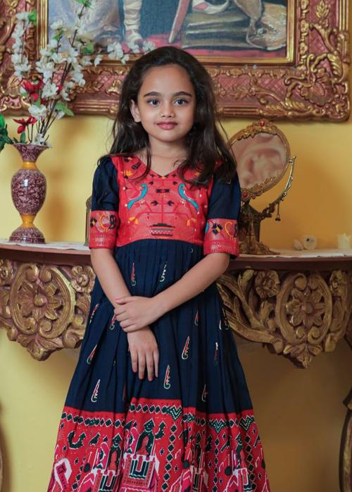 Elia Vol 1 Designer Silk Fancy Kids Gown Collection