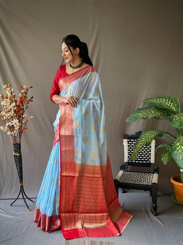 Linen Chaap New Festive Linen Designer Saree Collection