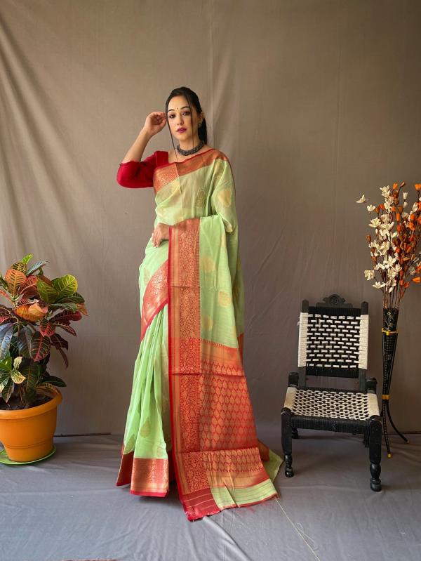 Linen Chaap New Festive Linen Designer Saree Collection