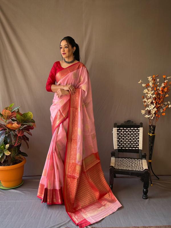 Linen Chaap New Festive Linen Designer Saree Collection