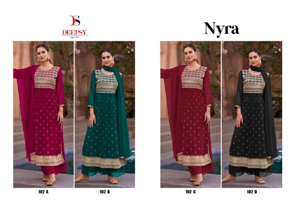 Deepsy Nyra Fancy Georgette Designer Salwar Suit Collection