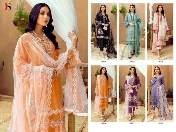 Deepsy Adans Libas Lawn 23 Cambric cotton Designer Pakistani Suit Collection