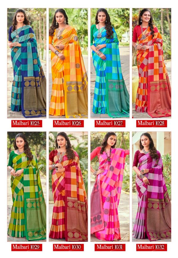 Siddharth Malbari 1025 Vol 1 Silk Designer Silk Saree Collection