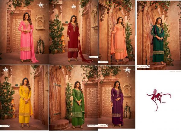 Radha Classic Brasso Designer Salwar Suit Collection