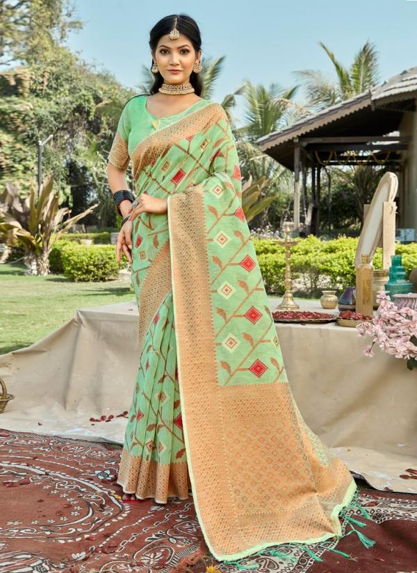 Bunawat Roop Milan Designer Cotton Saree Collection