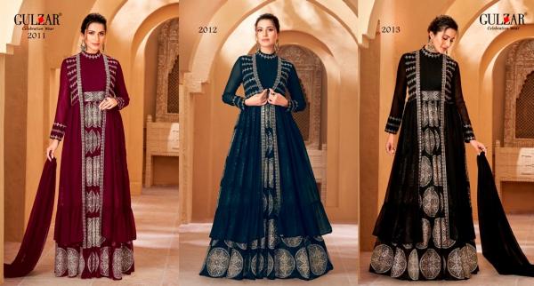 Gulzar Romaa Exclusive New Georgette  Designer Gown Collection