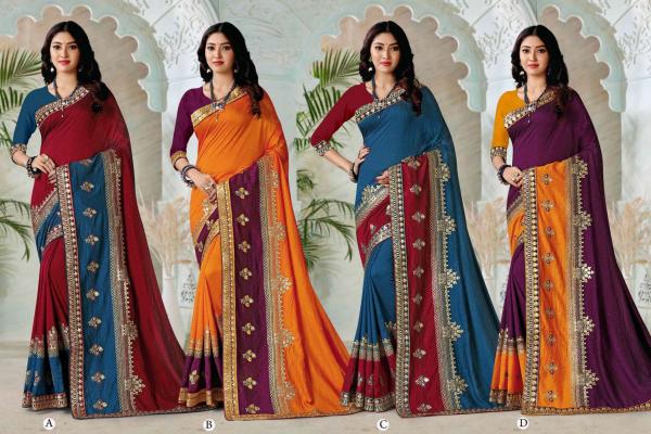 Ronisha Haley Festival Wear Art Silk Designer Saree Collection