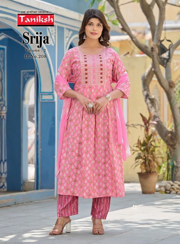 Taniksh Srija Vol 2 Rayon Exclusive Designer Readymade Collection