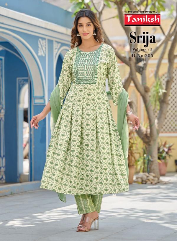 Taniksh Srija Vol 2 Rayon Exclusive Designer Readymade Collection