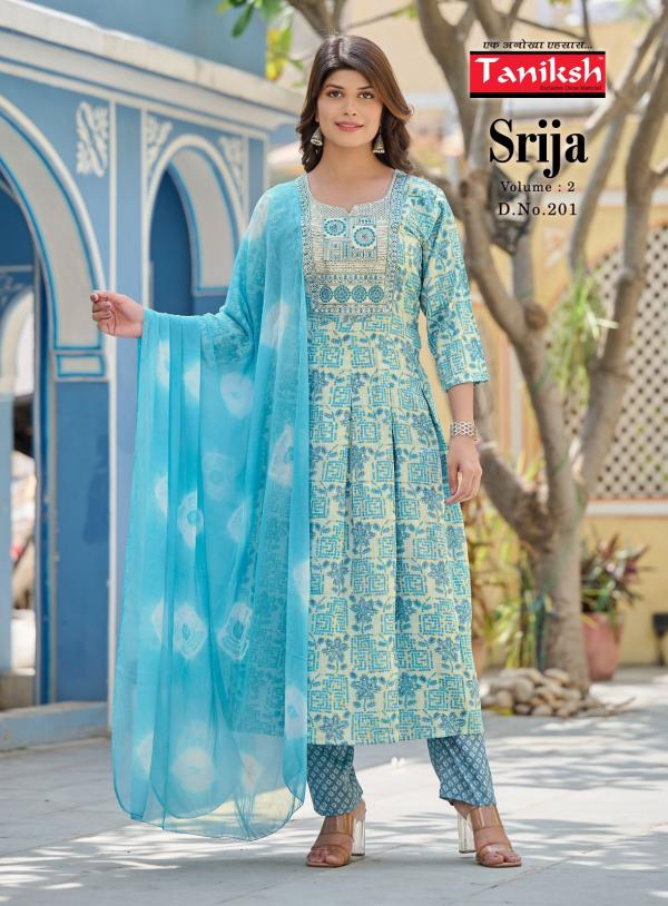 Taniksh Srija Vol 2 Rayon Exclusive Designer Readymade Collection