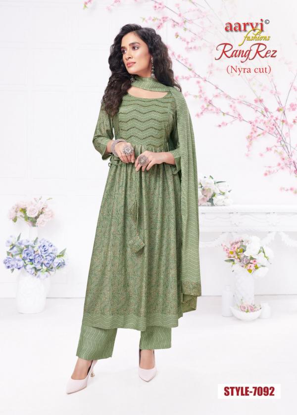 Aarvi Rangrez Vol-2 (Kurti With Pant And Dupatta)