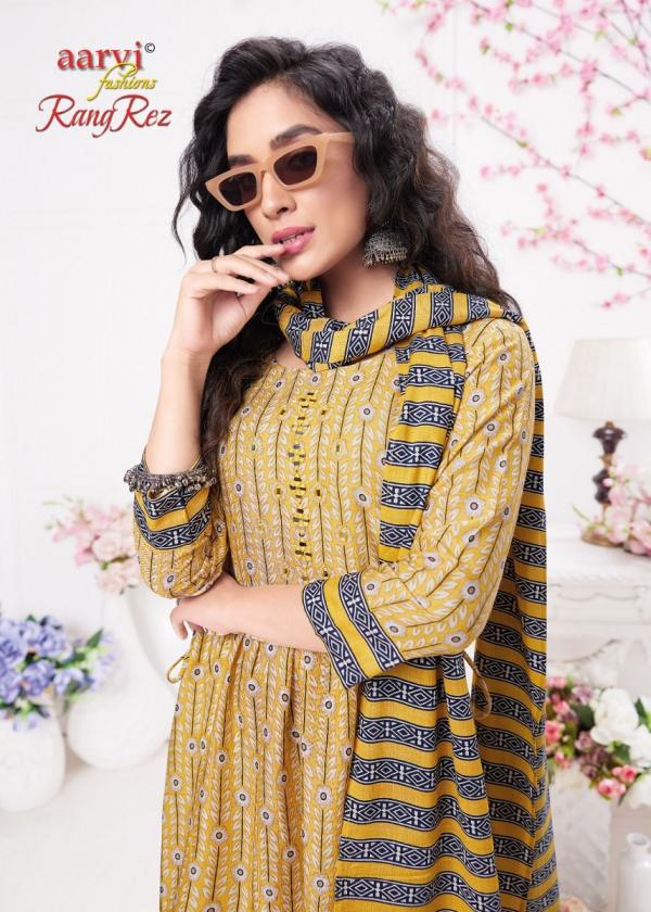 Aarvi Rangrez Vol-2 (Kurti With Pant And Dupatta)