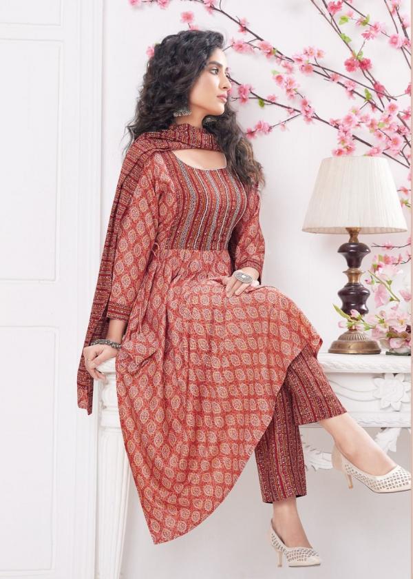 Aarvi Rangrez Vol-2 (Kurti With Pant And Dupatta)