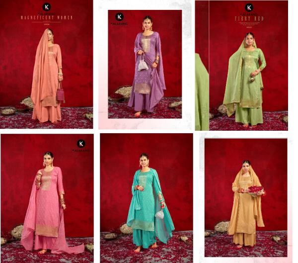 Kalarang Kanchan Fancy New Designer Dress Material Collection