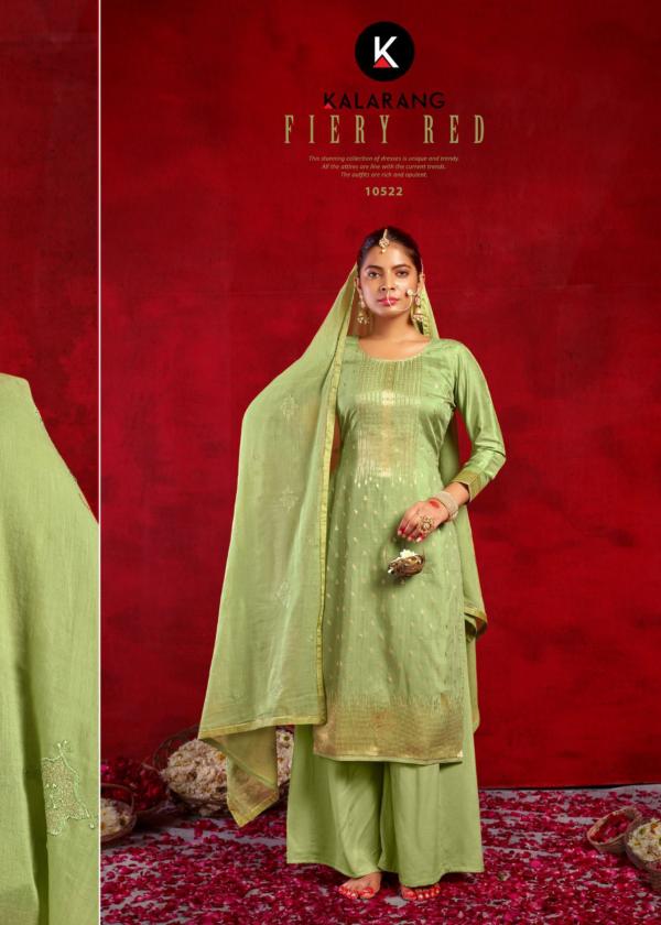 Kalarang Kanchan Fancy New Designer Dress Material Collection