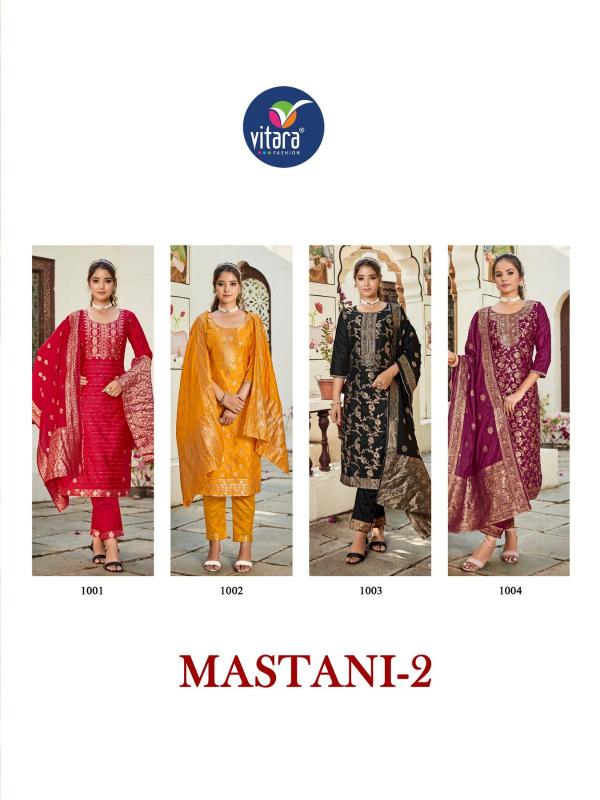 Vitara Mastani 2 Party Wear Kurti With Bottom Dupatta Collection
